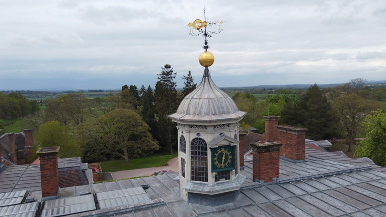 The Cupola at Hanbury Hall